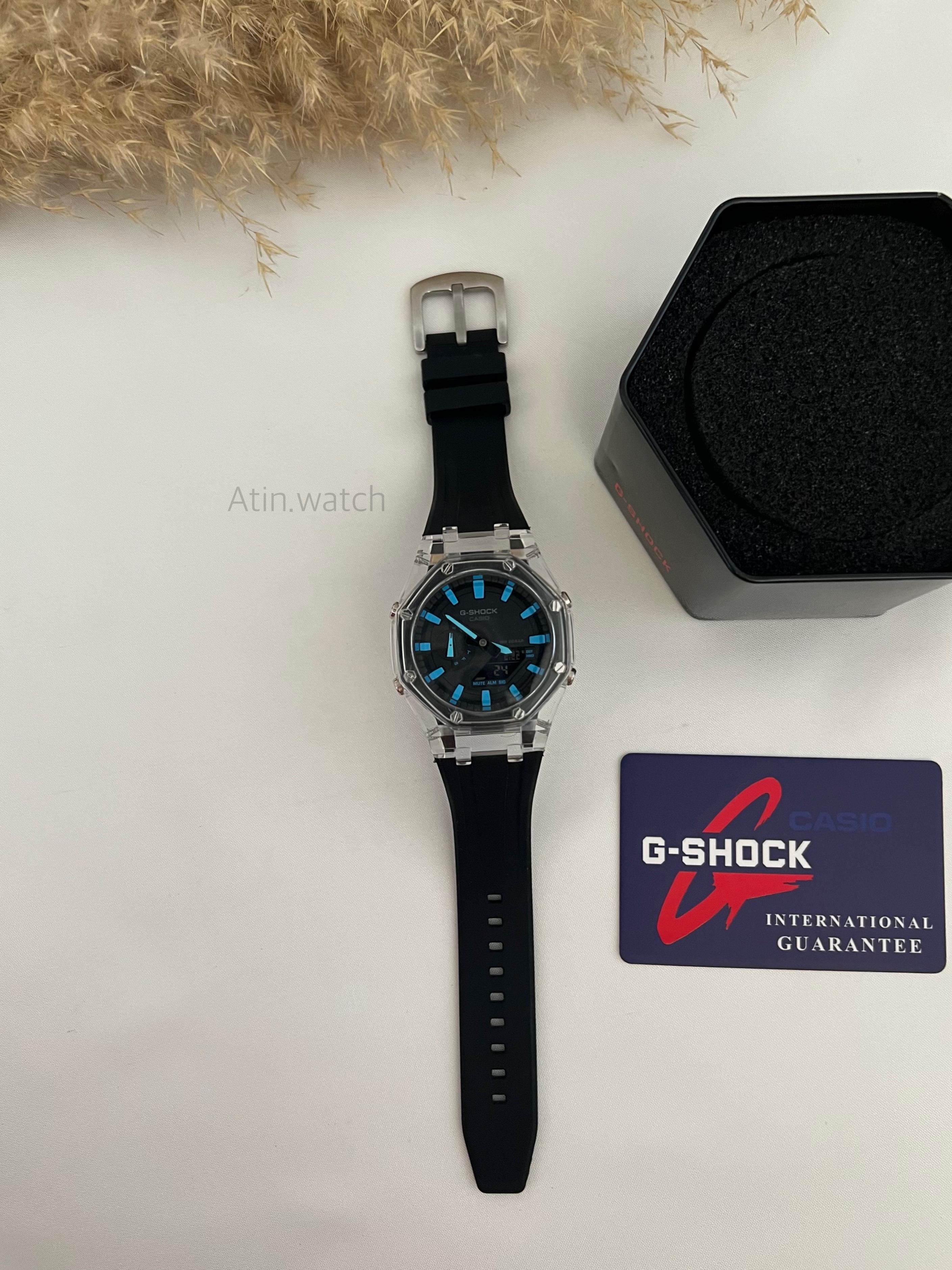 ساعت مردانه جی شاک مدل GA-2100 موتور ژاپن