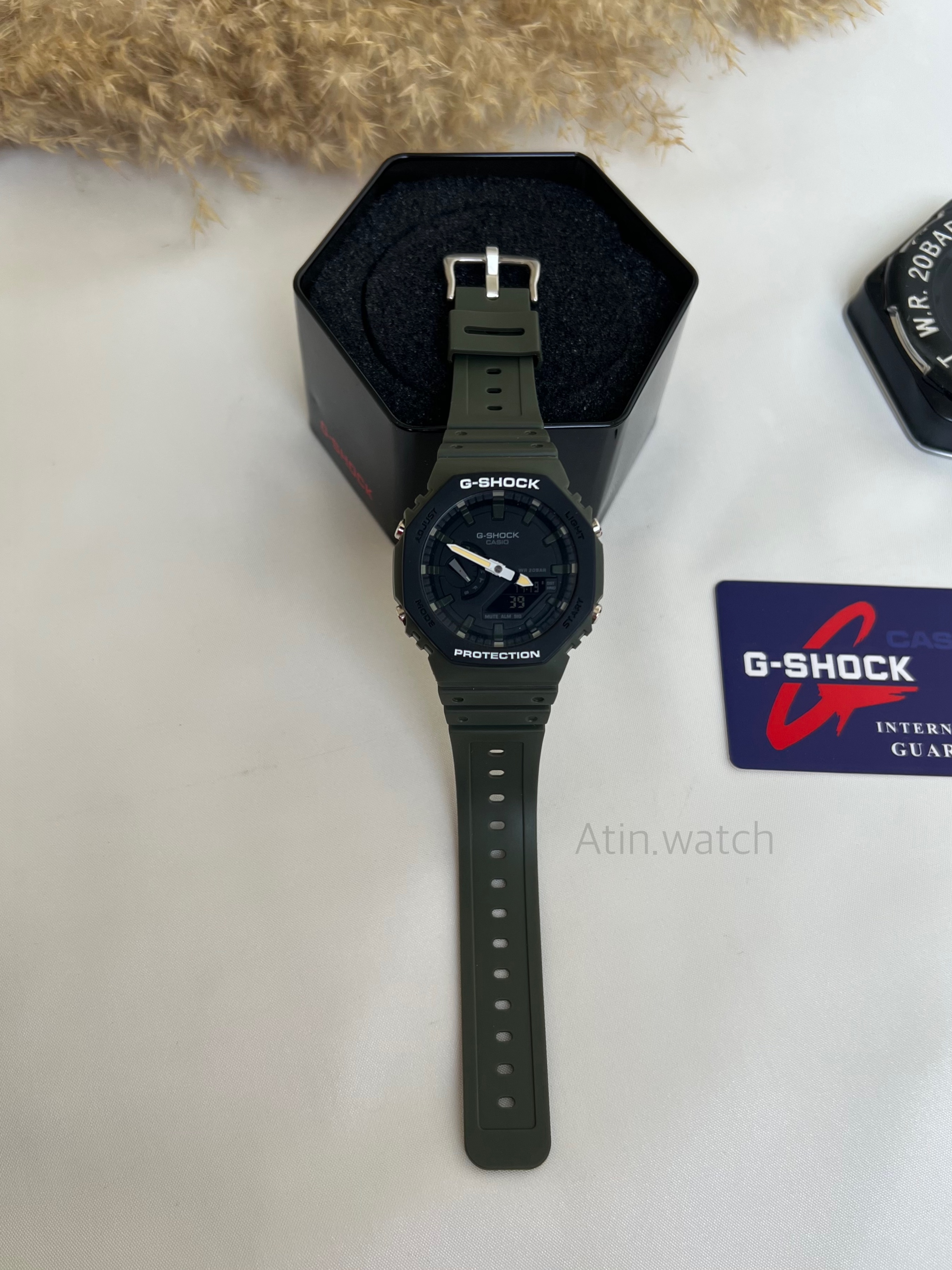 ساعت مردانه جی شاک مدل GA-2100 موتور ژاپن