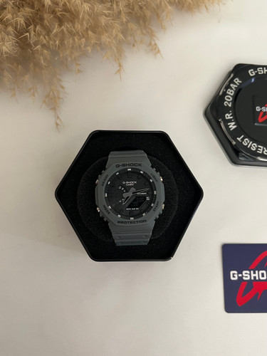 ساعت مردانه جی شاک مدل GA-2100 / طوسی