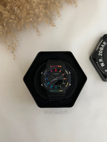 ساعت مردانه جی شاک مدل GA-2100 / مشکی