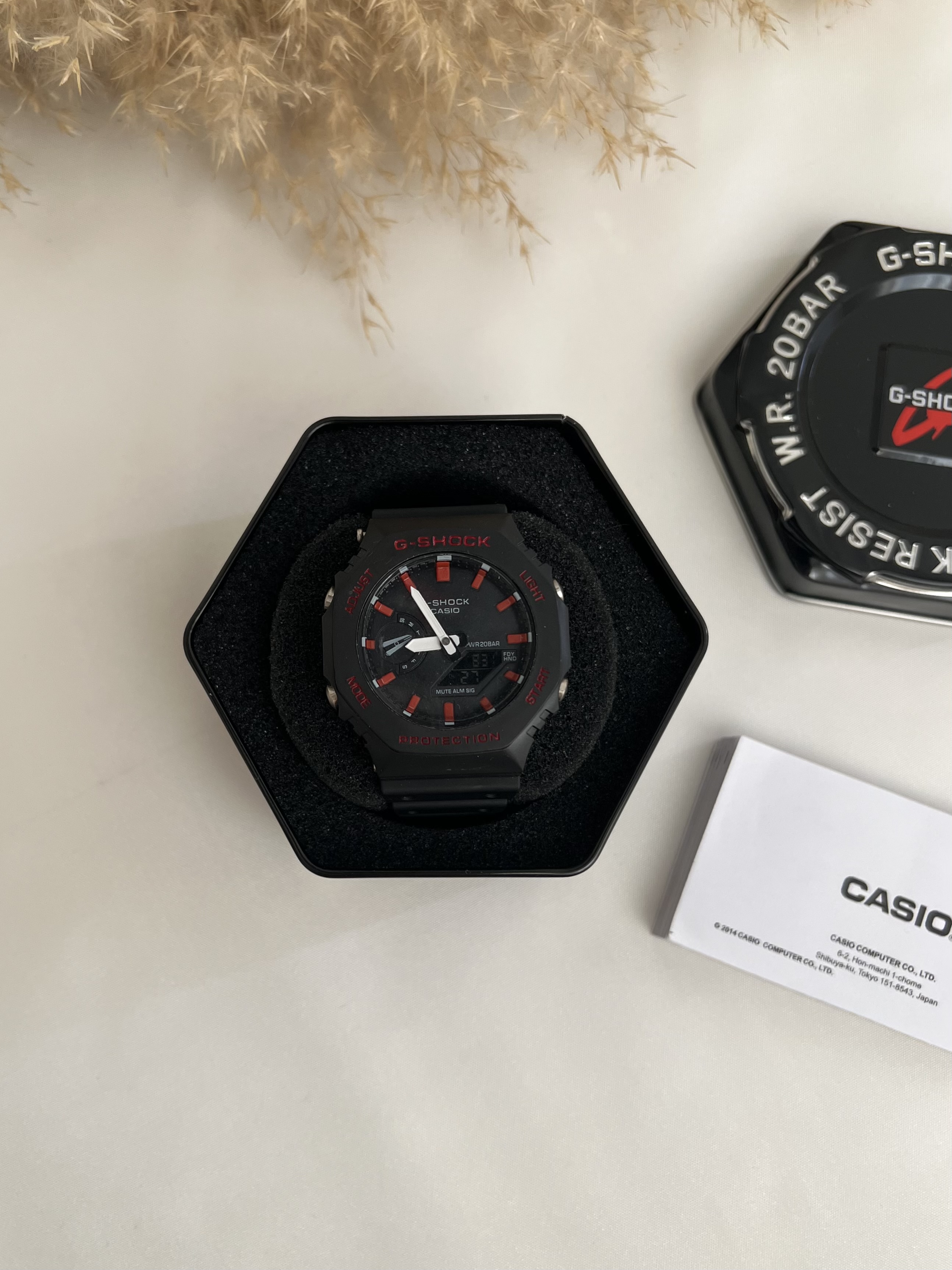 ساعت مردانه جی شاک مدل GA-2100 / مشکی