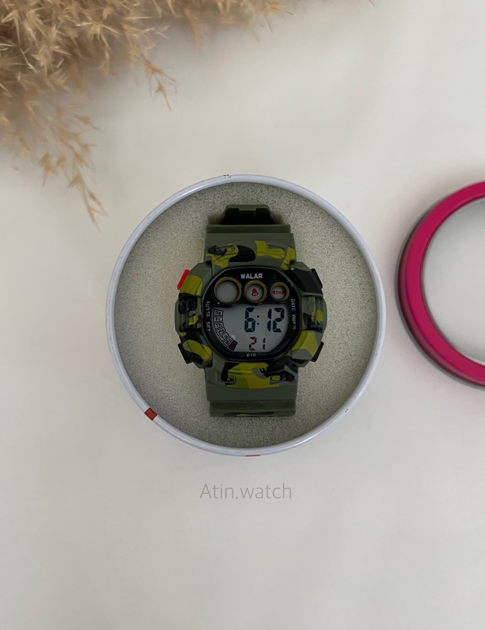 ساعت بچگانه Walar / سبز ارتشی