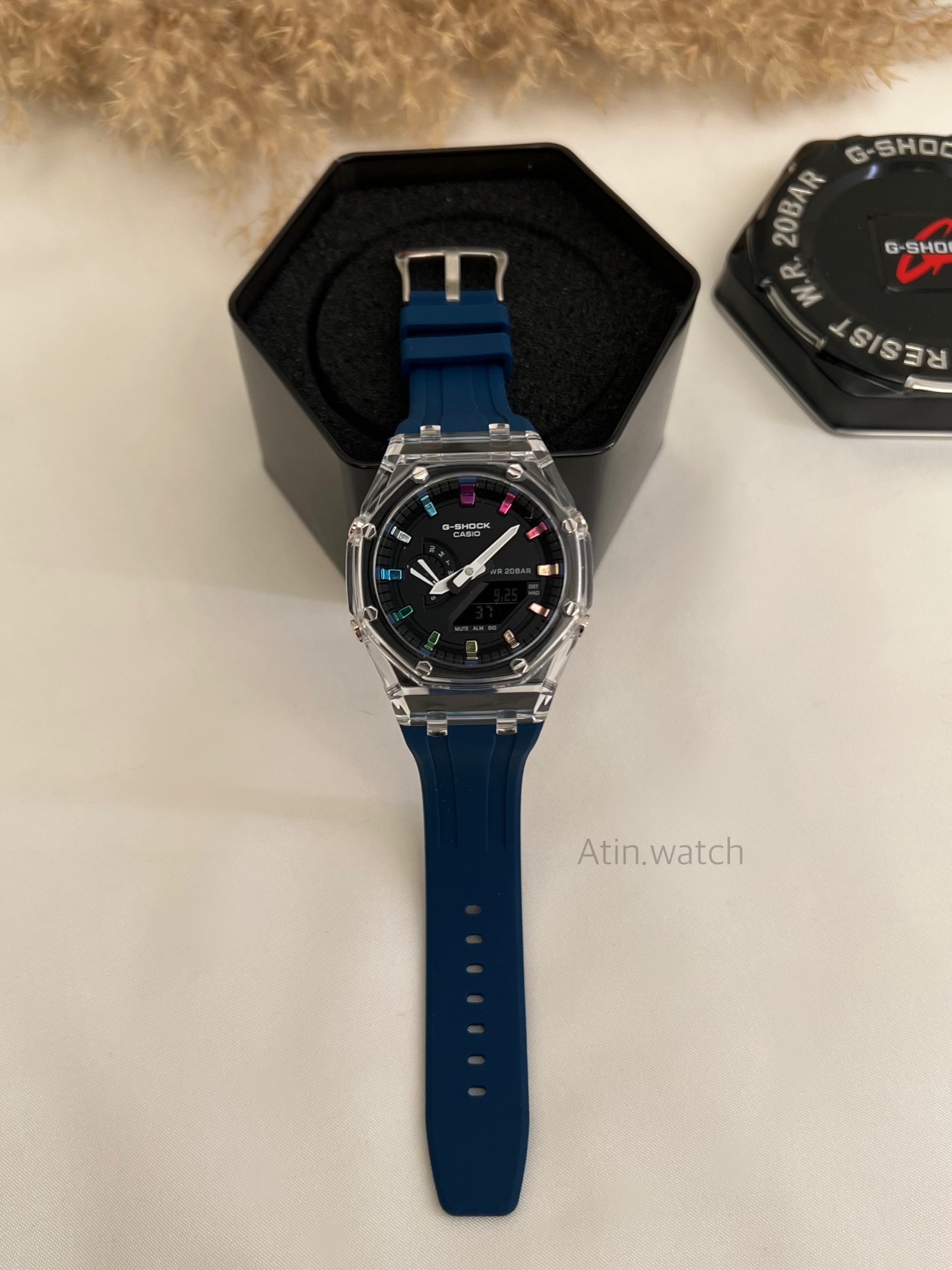 ساعت مردانه جی شاک مدل GA-2100 موتور ژاپن