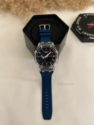 ساعت مردانه جی شاک مدل GA-2100 موتور ژاپن